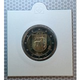 2 EURO 2025 LETONIA ( REGIUNEA SELIJA ) IN CARTONAS
