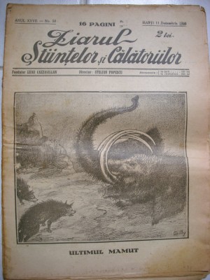 Ziarul stiitelor si calatoriilor nr.50 foto