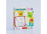 Joc Educativ Mimorello - Dinozauri - Desenam Pas Cu Pas , - Editura Mimorello