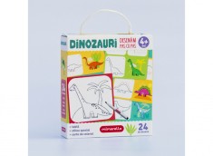 Joc Educativ Mimorello - Dinozauri - Desenam Pas Cu Pas , - Editura Mimorello