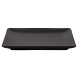 Farfurie desert Soler, ceramica, neagra, 18 cm