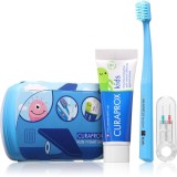 Curaprox Kids Travel Set Set de călătorii pentru dinti, limba si gingii pentru copii 1 buc