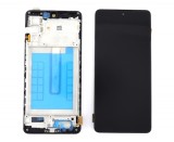 Display Samsung Galaxy M52 5G M526 OLED cu Rama Black Negru