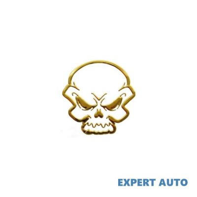 Abtibild craniu culoare auriu cod:dz-34 Alta marca Alt model #7 foto