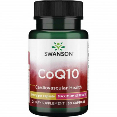 Ultra Coenzyme Q10 Dual Coenzima COQ10 200 miligrame 30 capsule Swanson foto