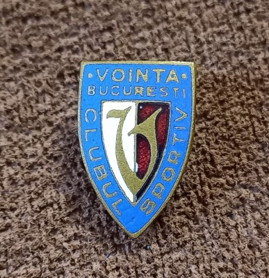 Insigna - Clubul Sportiv &amp;quot;VOINTA&amp;quot; Bucuresti foto