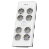 PRELUNGITOR SURGE PROTECTOR 8 PRIZE 2M PHILIPS