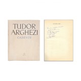 Tudor Arghezi, Cadențe, 1964, cu dedicație olografă
