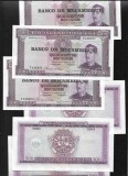 Mozambique Mozambic 500 escudos 1967 unc pret pe bucata