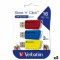 Memorie USB Verbatim STORE&acute;N&acute;CLICK Multicolor 16 GB 3 Piese (5 Unități)