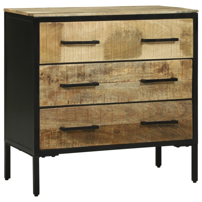 vidaXL Bufet 70x35x70 cm Lemn masiv de mango