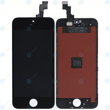Modul display LCD + Digitizer negru pentru iPhone SE foto