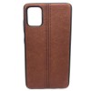 Husa Samsung S20 g980 Silicon Leather Maro