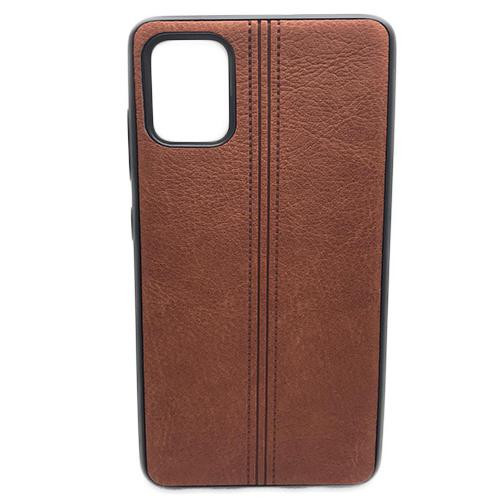 Husa telefon Silicon Apple iPhone 11 Pro Max 6.5 brown leather