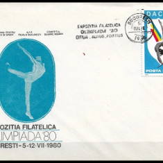 Plic special - 1980 - LP 964 - Expoziția Filatelică Olimpiada '80 București