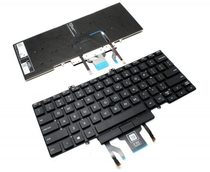 Tastatura Dell DLM18G73USJ6983 iluminata backlit DUALPOINT, Latitude 5400 iluminata backlit DUALPOINT,
