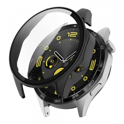 Husa Techsuit Defense360 Pro pentru Huawei Watch GT 4 46mm, Neagra foto