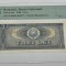 bancnota rara romaneasca - 3 lei 1966 gradata PMG64