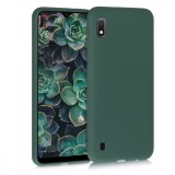 Husa pentru Samsung Galaxy A10, Silicon, Verde, 49814.169, Carcasa, Kwmobile