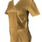 Halat Medical Pe Stil, Bej cu Elastan, Model Classic - 4XL