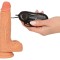 Vibrator cu 3 moduri de vibrație controlate de telecomanda RealThing Small 18cm