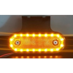 Lampa laterala 20 LED galbena 12/24v FR0293Z