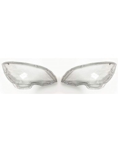 Set 2 sticle faruri pentru Mercedes C-Class W204 Non Facelift (2007 - 2010) - HW002