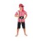 Costum carnaval Pirat Salbatic pentru copii, marime130/140 cm ( 8-10 ani)