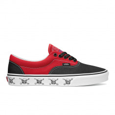 Incaltaminte Vans Era (New Varsity) Black/High Risk Red foto