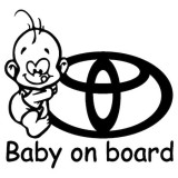 Baby on board Toyota