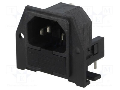Conector alimentare AC 10A 250VAC IEC 60320 BULGIN foto