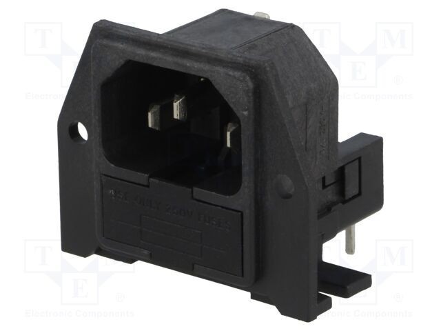 Conector alimentare AC 10A 250VAC IEC 60320 BULGIN