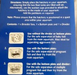 Mini maternitate plexiglas Pets at home 21 cm x 10 cm 3 in 1 fish hatchery