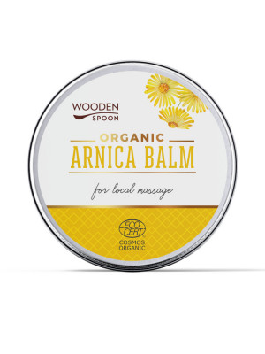 Balsam pentru masaj cu extract de arnica, bio, 60ml, Wooden Spoon foto