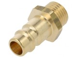 Conector Rapid Alamă 33mm G 1/4 0-35bar 1000l/min