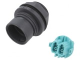 Conector fibră optică duplex multimod