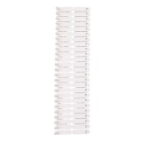 Crotalii ovine albe numerotate 101, 200 UKALTAG , set 100 perechi, plastic rezistent