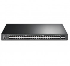 TP-LINK TL-SG3452XP Switch JetStream cu management | 4? Porturi 10GE SFP+ ?i foto