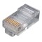 Mufa RJ50 tata 10 pini 10p10c pe cablu IDC de crimpat ENCITECH RJ48-10P10CR
