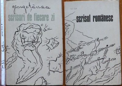 George Tarnea, Scrisori de fiecare zi, Poeme, Scrisul Romanesc, Craiova, 1980, editia 1 cu autograf foto