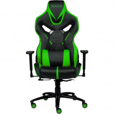 Scaun gaming Inaza Predator Black / Green foto