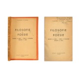 Tudor Vianu, Filosofie și poesie, 1943, cu dedicație pentru Mihnea Gheorghiu