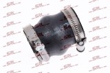Furtun intercooler Saab 9.3 98-02, motor: 2.2 TiD, SRLine, Cauciuc, 4876728; 5325584
