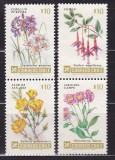 CHILE 1985 FLORA SERIE MNH, Nestampilat