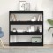 vidaXL Bibliotecă/paravan de cameră, stejar negru, 100x30x103 cm, lemn