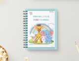 Carte de colorat cu animale Nipplebaby, 38 fise, 3-5 ani