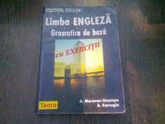 LIMBA ENGLEZA. GRAMATICA DE BAZA CU EXERCITII - A. MORAVEC OCAMPO