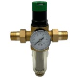 Cumpara ieftin Reductor Presiune Roval Filtru Autocuratare 1/2 inch Apa Potabila, Presiune Reglabila 1-5 Bar