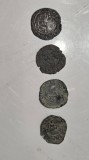 Lot vintage de 4 monede Blanca Spania 1474--1504
