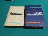 LOT 2 CĂRȚI FARMACEUTICĂ: TEHNICA FARMACEUTICĂ, CHIMIE FARMACEUTICĂ * MANUALE ȘCOLI TEHNICE SANITARE/ 1962 * 6